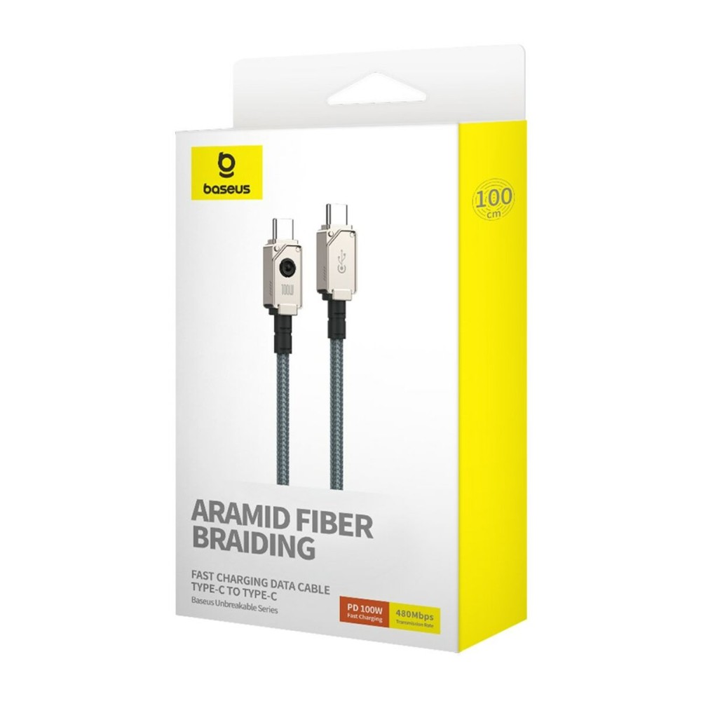 USB-C zu USB-C-Kabel Baseus P10355800221-00 Weiß 1 m