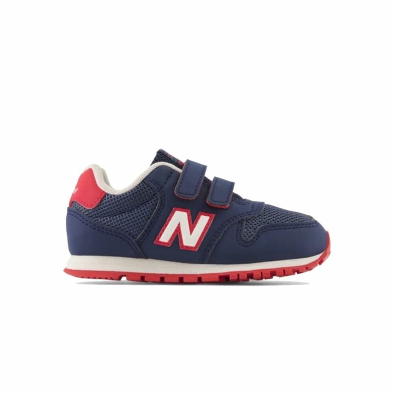 Chaussures de Sport pour Enfants New Balance 500 Hook Loop Bleu foncé