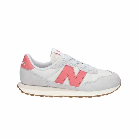 Chaussures de Sport pour Enfants New Balance 237 Bungee Blanc