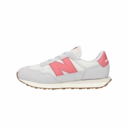 Chaussures de Sport pour Enfants New Balance 237 Bungee Blanc