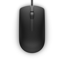 Mouse Dell MS116 Schwarz Schwarzweiß 1000 dpi