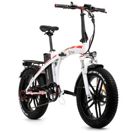 Vélo Électrique Youin BK1600W DUBAI Blanc 250 W 10000 mAh 20"