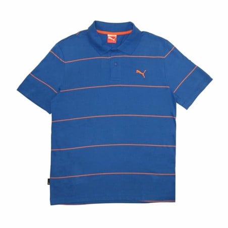 Polo à manches courtes homme Puma Jacquard Bleu