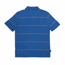 Polo à manches courtes homme Puma Jacquard Bleu