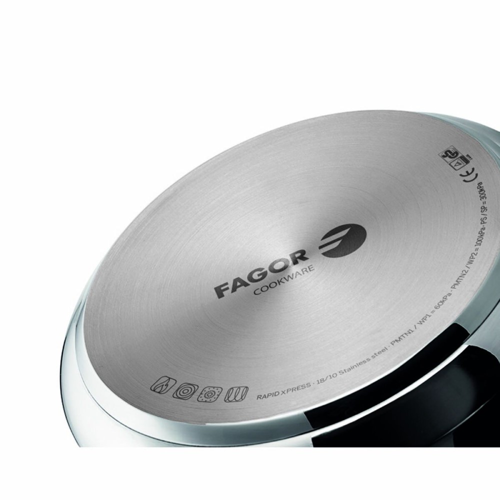 Set of pressure cookers Fagor Stainless steel 10 L 2 Pieces