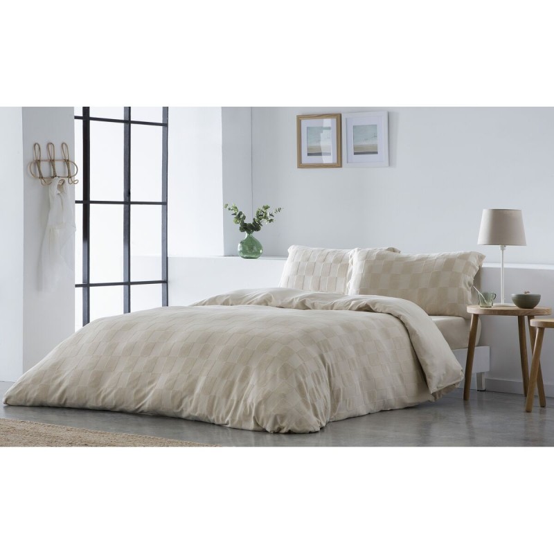 Housse de Couette Naturals ELBA Beige Lit 1 persone (150 x 220 cm)