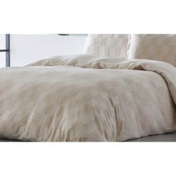 Housse de Couette Naturals ELBA Beige Gran lit 2 persones (240 x 220 cm)