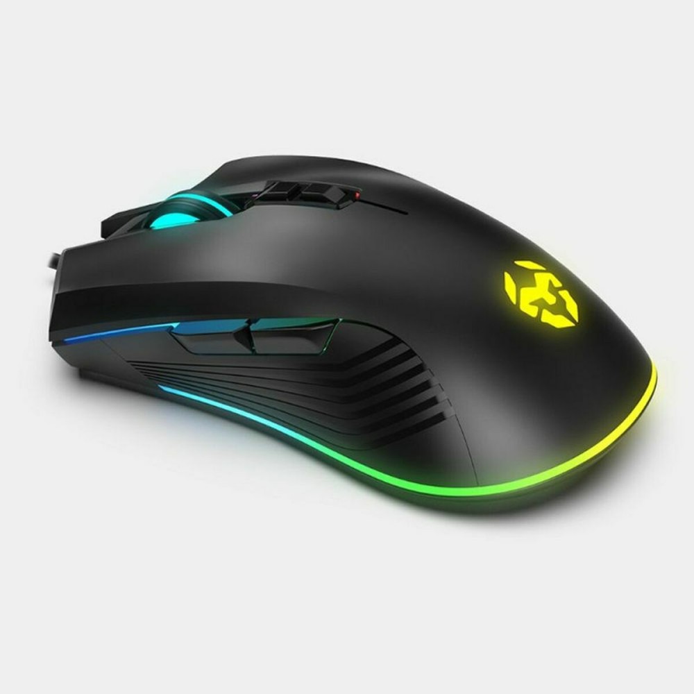 Tastatur und Gaming Maus Krom NXKROMKRSHRSP Schwarz