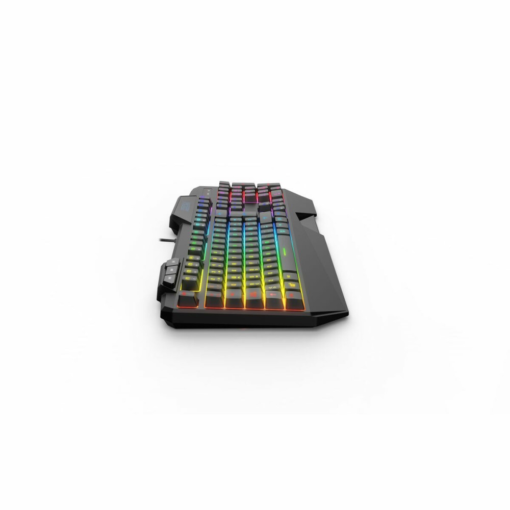Tastatur und Gaming Maus Krom NXKROMKRSHRSP Schwarz