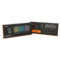 Tastatur und Gaming Maus Krom NXKROMKRSHRSP Schwarz