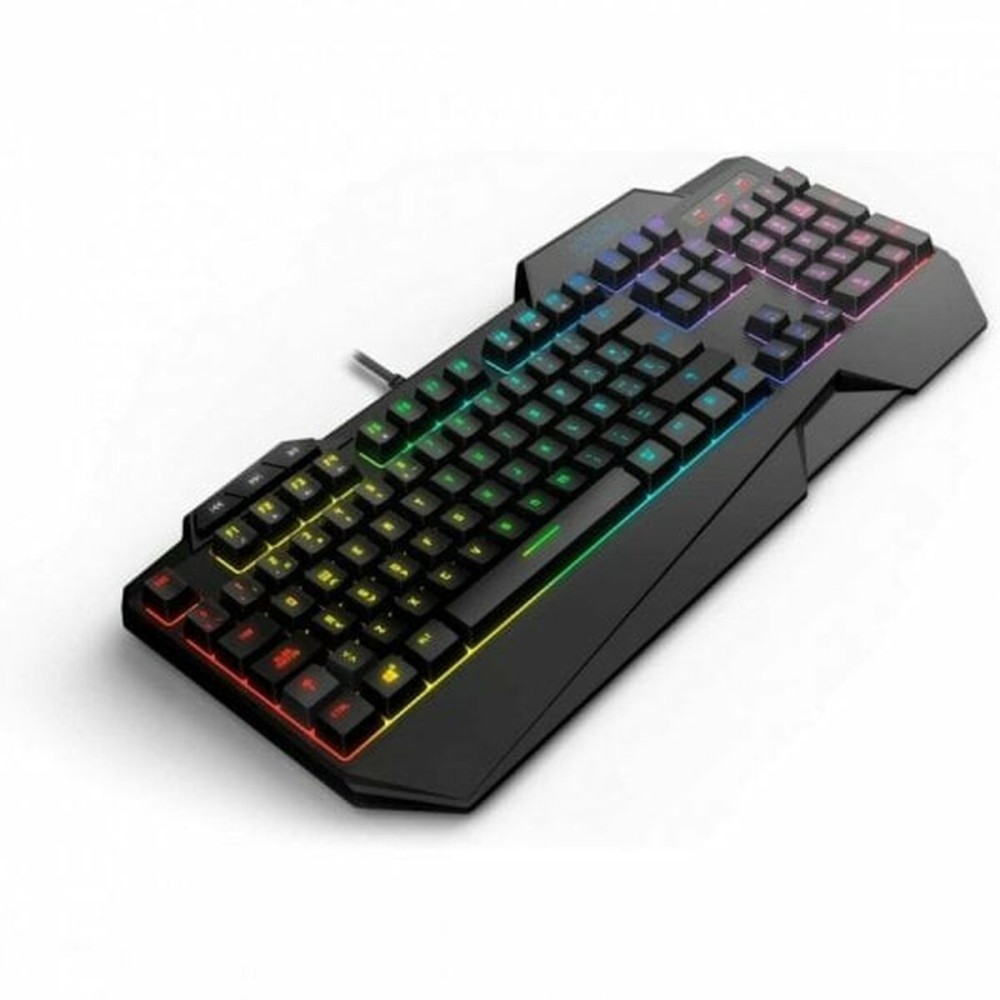 Tastatur und Gaming Maus Krom NXKROMKRSHRSP Schwarz