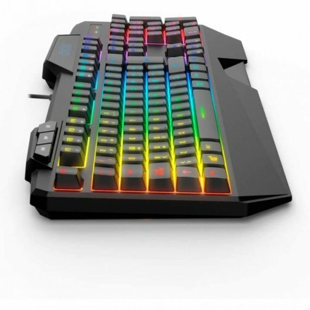 Tastatur und Gaming Maus Krom NXKROMKRSHRSP Schwarz