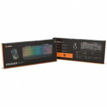 Tastatur und Gaming Maus Krom NXKROMKRSHRSP Schwarz