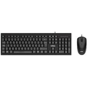 Tastatur mit Maus Nilox Bunt