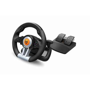 Racing Lenkrad Krom NXKROMKWHL Schwarz 2,4 m