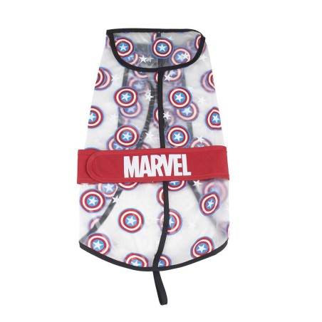 Imperméable pour Chien The Avengers Transparent Rouge M