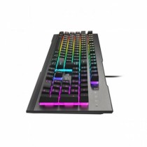Gaming Tastatur Genesis NKG-1621 Schwarz Aluminium Qwerty Spanisch