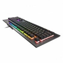 Gaming Tastatur Genesis NKG-1621 Schwarz Aluminium Qwerty Spanisch