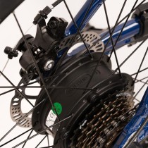 Elektrisches Fahrrad Nilox X6 PLUS 250 W 12800 mAh 27,5" Schwarz/Blau