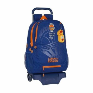 Schulrucksack mit Rädern 905 Safta Blau Orange 32 x 44 x 16 cm