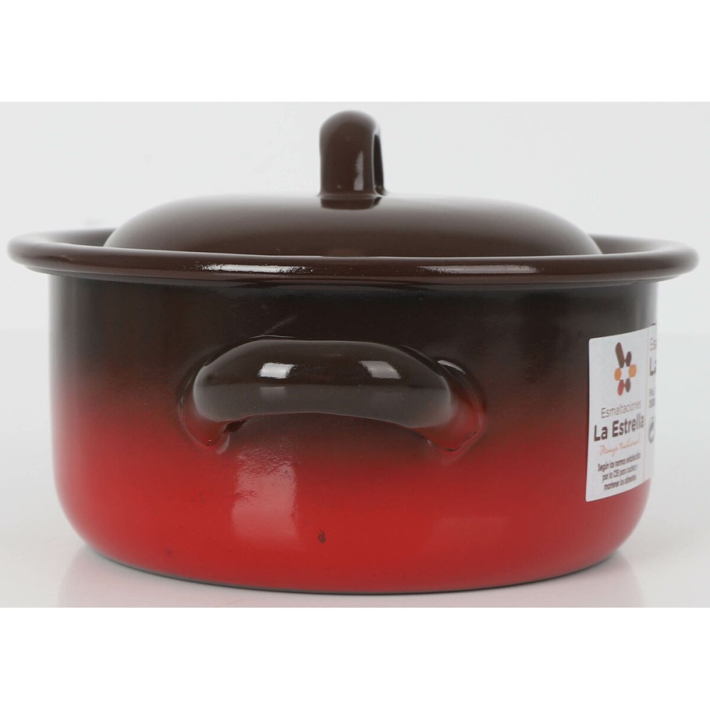 Casserole La Estrella Fuego 1L Ø 14 x 7 cm (6 Unités)