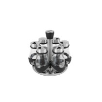 Gewürzspender aus Edelstahl Quttin 17,8 X 17,8 X 16,3 CM (6 Stücke) (8 Stück)