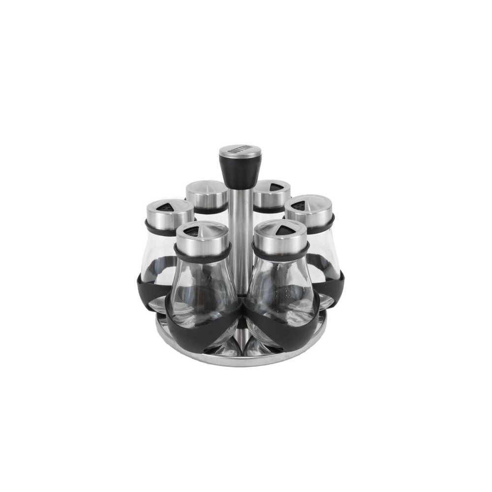 Gewürzspender aus Edelstahl Quttin 17,8 X 17,8 X 16,3 CM (6 Stücke) (8 Stück)