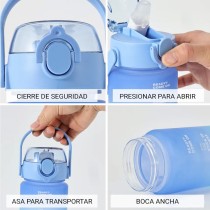 Wasserflasche Bewinner Bunt 600 ml 7,5 X 20 CM (12 Stück)