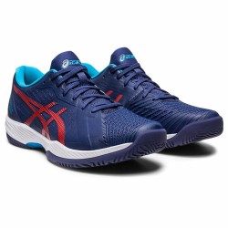 Chaussures de Padel pour Adultes Asics Solution Swift FF Bleu foncé Homme