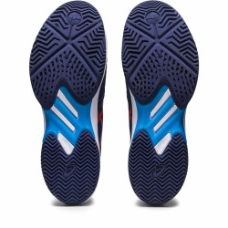 Chaussures de Padel pour Adultes Asics Solution Swift FF Bleu foncé Homme