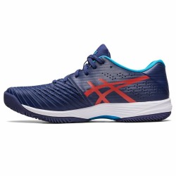 Chaussures de Padel pour Adultes Asics Solution Swift FF Bleu foncé Homme