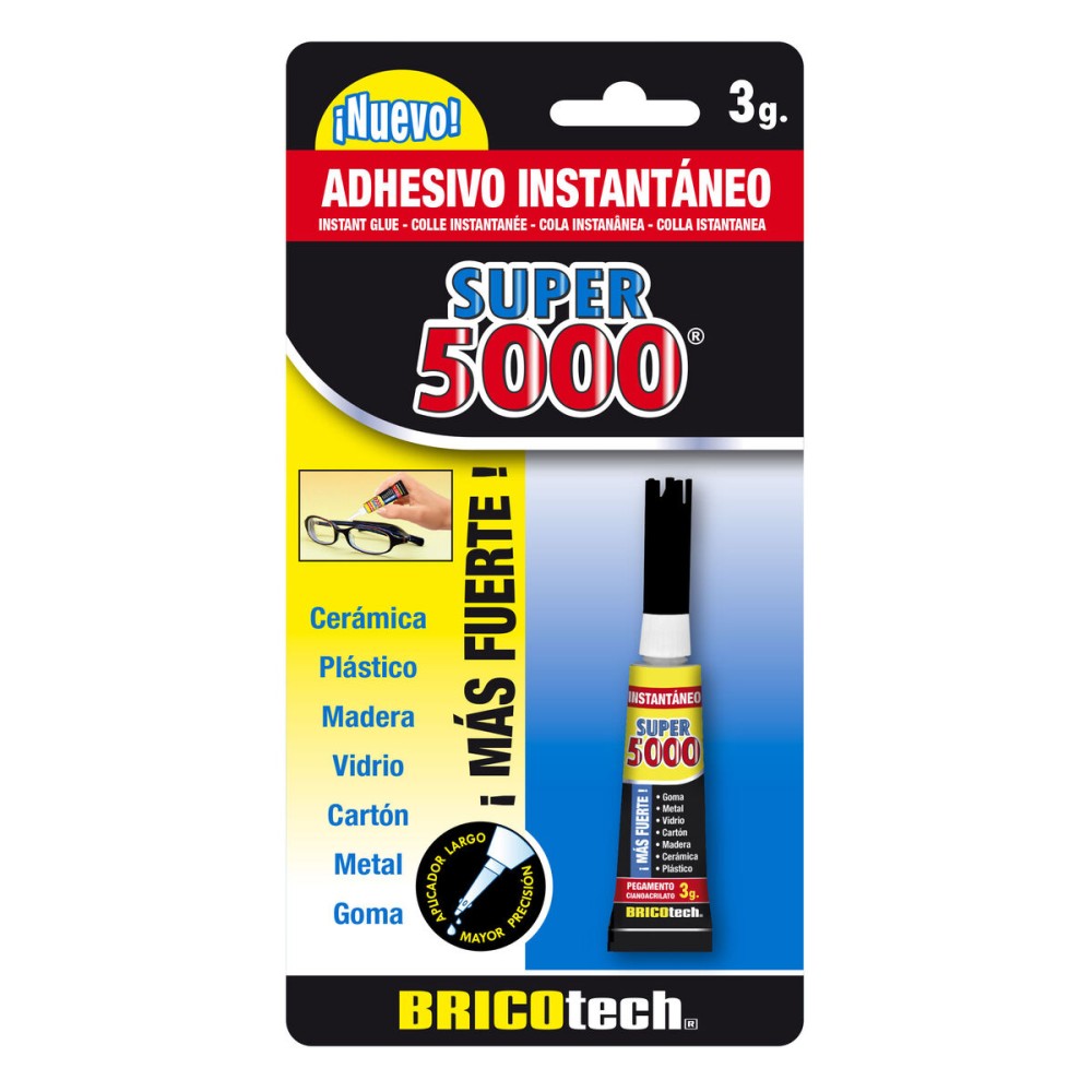Sekundenkleber Bricotech Super 5000 3 g (36 Stück)