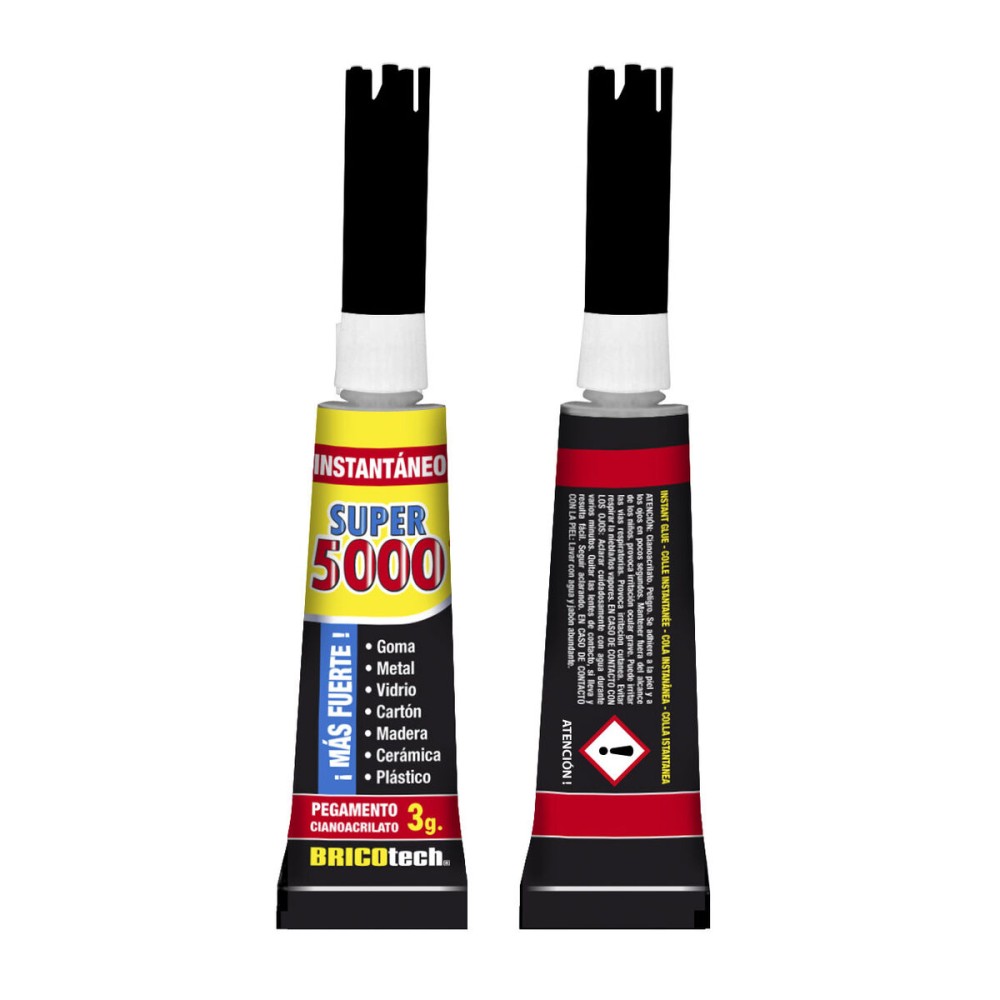 Sekundenkleber Bricotech Super 5000 3 g (36 Stück)