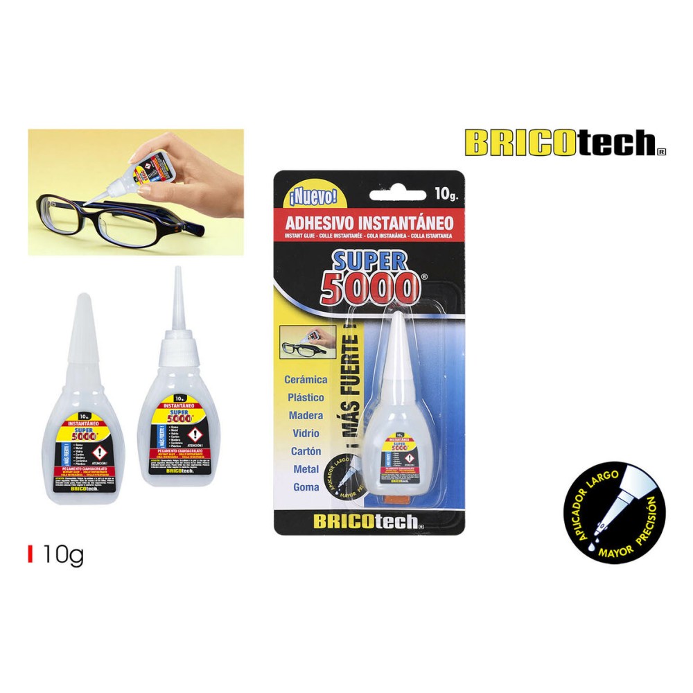 Sekundenkleber Bricotech Super 5000 10 g (24 Stück)