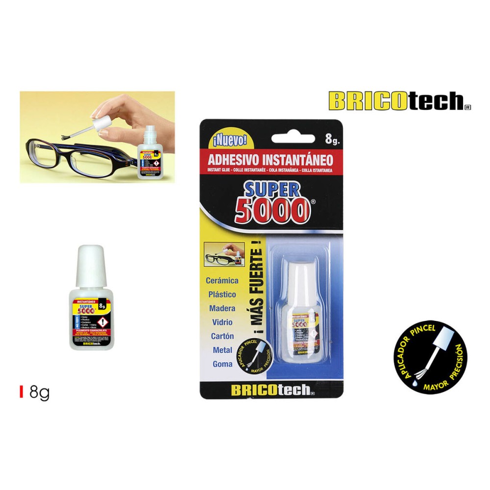 Sekundenkleber Bricotech Super 5000 8 g (24 Stück)