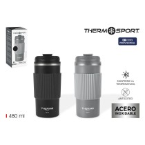Tasse Thermos avec Couvercle ThermoSport 480 ml (9 Unités)
