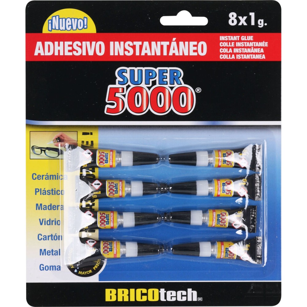 Sekundenkleber Bricotech Super 5000 1 g (36 Stück)