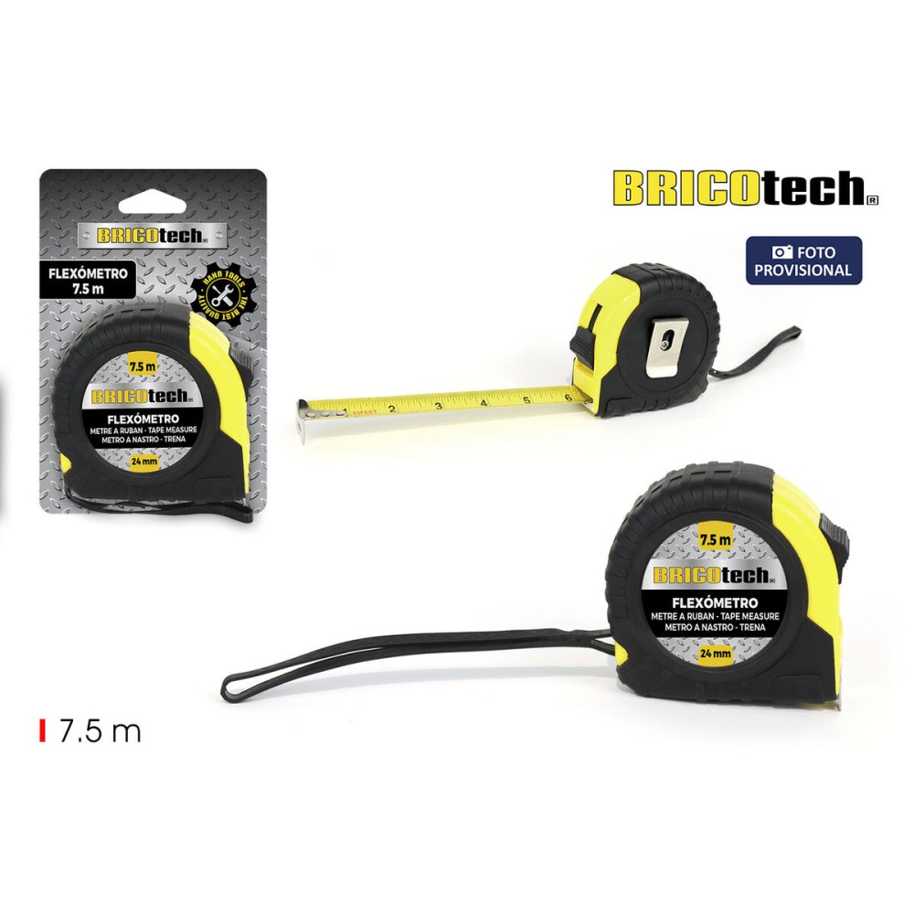 Flexometer Bricotech (7,5 m) (36 Stück)