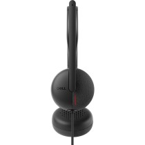 Kopfhörer mit Mikrofon Dell WH3024 Schwarz