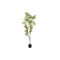 Tree DKD Home Decor Lemon tree Polyester polypropylene (90 x 90 x 180 cm)