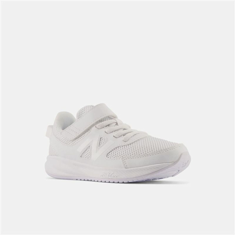 Kinder Sportschuhe New Balance 570v3 Bungee Lace Weiß