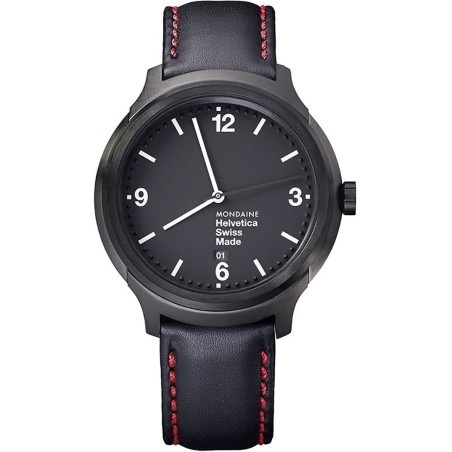 Montre Homme Mondaine HELVETICA No. 1 BOLD NY Edt. (Ø 43 mm)