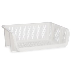 Vegetable basket White polypropylene (30 x 13,5 x 38,7 cm) (24 Units)