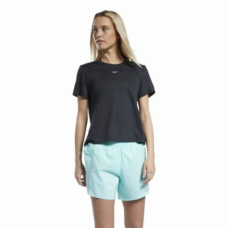 Women’s Short Sleeve T-Shirt Reebok Speedwick Black