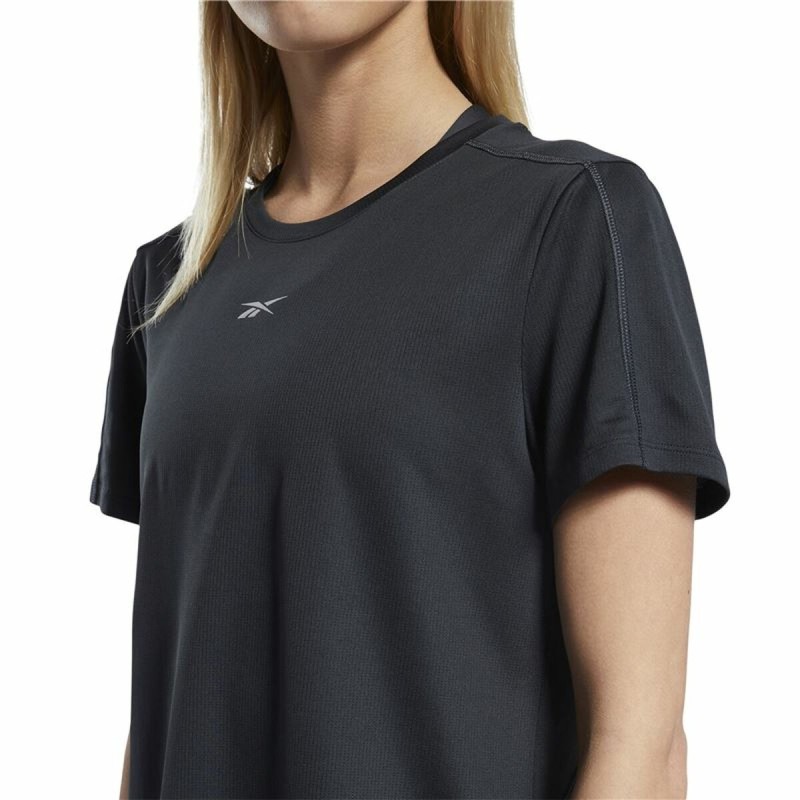 Women’s Short Sleeve T-Shirt Reebok Speedwick Black