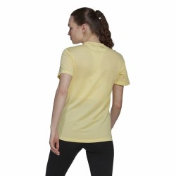 Women’s Short Sleeve T-Shirt Adidas Own Cooler Yellow