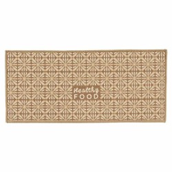 Carpet Healthy Food 90 x 40 cm Beige (24 Units)