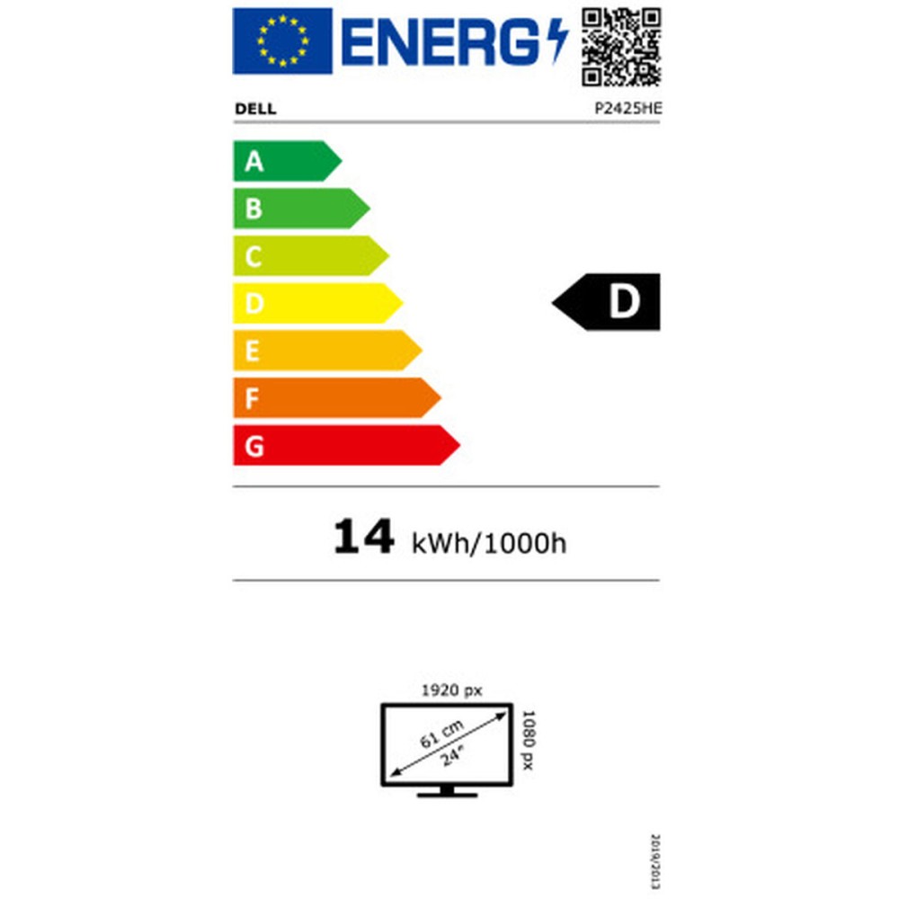 Écran Dell P P2425HE Full HD 24" 100 Hz