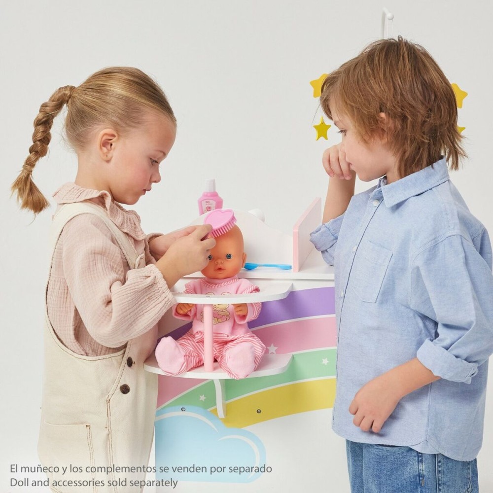 Wickeltisch für Puppen Teamson 4 Stücke 61 x 92,5 x 47,5 cm