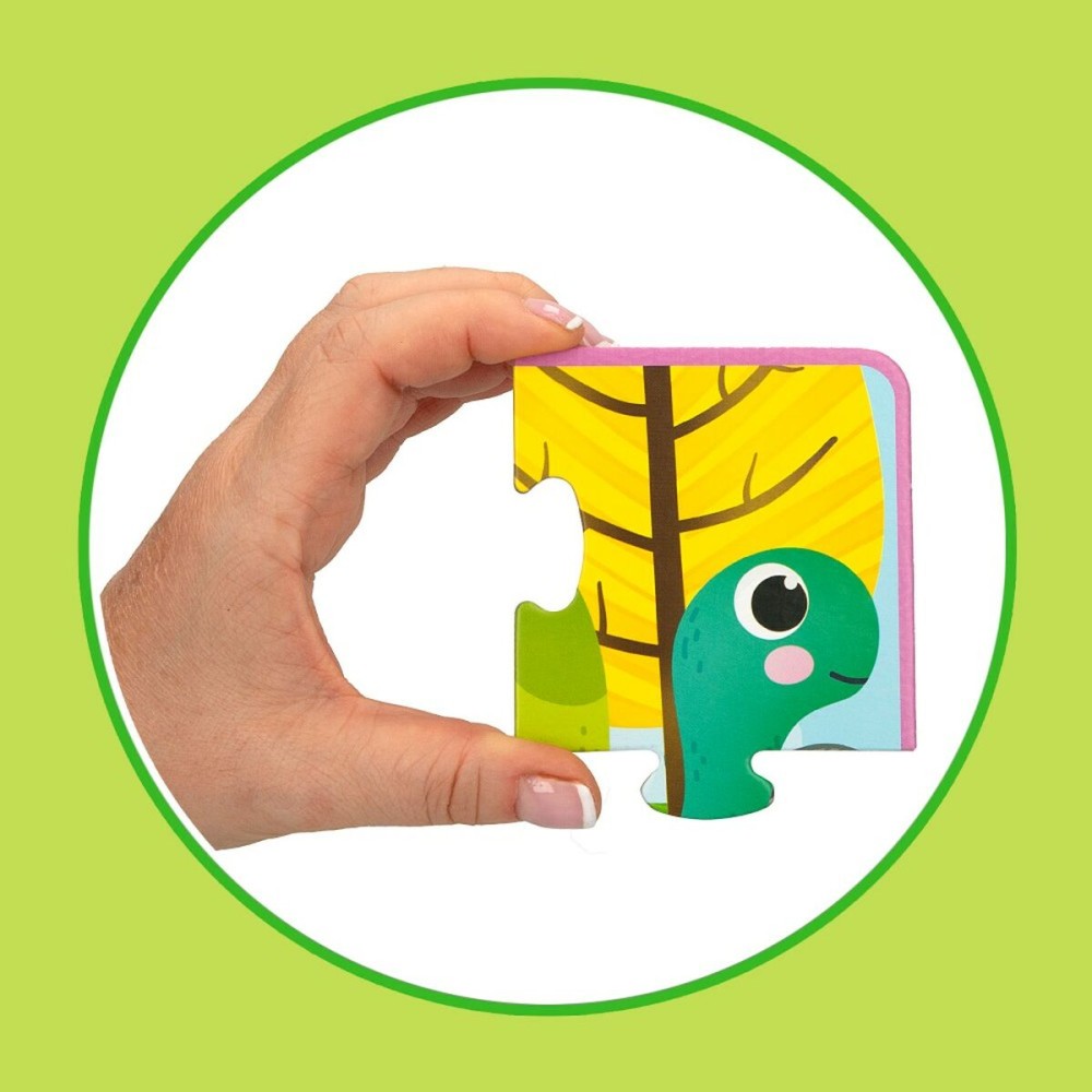 Kinderpuzzle Lisciani Giochi 16 x 0,1 x 16 cm Taktil 24 Stücke 4 Stücke (6 Stück)